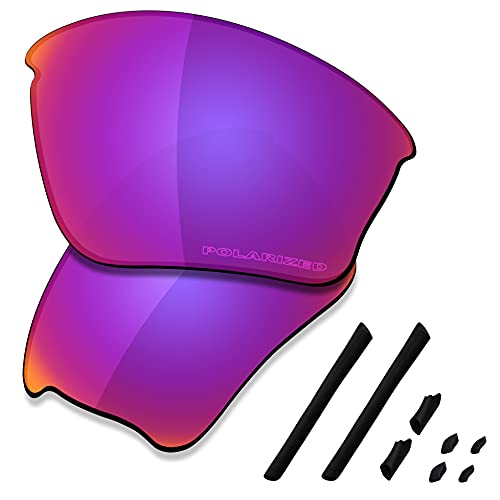 Saucer Premium Ersatzgläser für Oakley Half Jacket XLJ Sonnenbrillen High Defense - Midnight Sun Polarisiert von Saucer