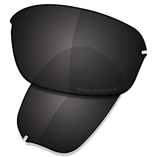 Saucer Premium Ersatzgläser für Oakley Half Wire 2.0 Sonnenbrillen High Definition - Carbon Black Polarisiert von Saucer