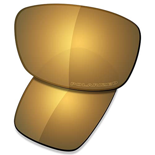 Saucer Premium Ersatzgläser für Oakley Hijinx Sonnenbrille, High Definition - Bronze Gold Polarized, Einheitsgröße von Saucer