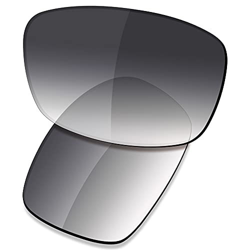 Saucer Premium Ersatzgläser für Oakley Hijinx Sonnenbrillen High Defense - Grey Gradient Tint Polarisiert von Saucer