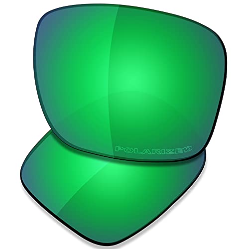 Saucer Premium Ersatzgläser für Oakley Holbrook OO9102 Sonnenbrillen High Definition - Jade Green Polarisiert von Saucer