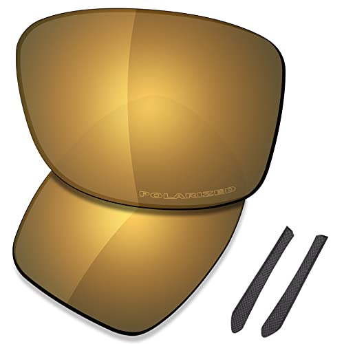 Saucer Premium Ersatzgläser für Oakley Jupiter Squared OO9135 Sonnenbrillen High Defense - Bronze Gold Polarisiert von Saucer