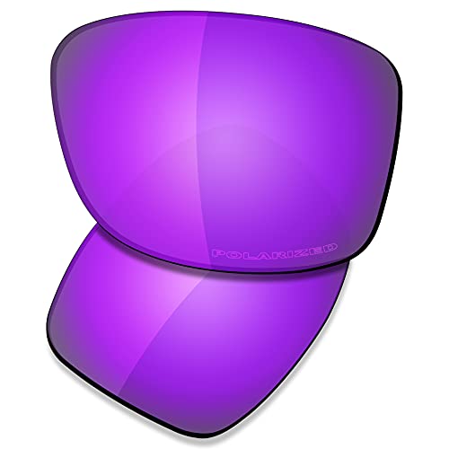 Saucer Premium Ersatzgläser für Oakley Jupiter Squared OO9135 Sonnenbrillen High Defense - Violet Purple Polarisiert von Saucer