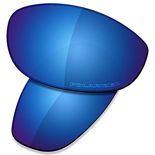 Saucer Premium Ersatzgläser für Oakley Monster Dog Sonnenbrillen High Defense - Midnight Blue Polarisiert von Saucer