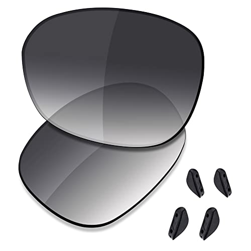 Saucer Premium Ersatzgläser für Oakley Pulse Sonnenbrillen High Defense - Grey Gradient Tint Polarisiert von Saucer