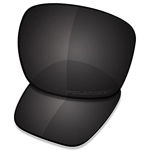 Saucer Premium Ersatzgläser für Oakley Sliver OO9262 Sonnenbrillen High Definition - Carbon Black Polarisiert von Saucer