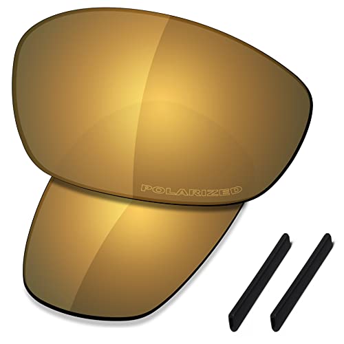 Saucer Premium Ersatzgläser für Oakley Straight Jacket 2007 Sonnenbrille, High Definition - Bronze Gold Polarized, Einheitsgröße von Saucer