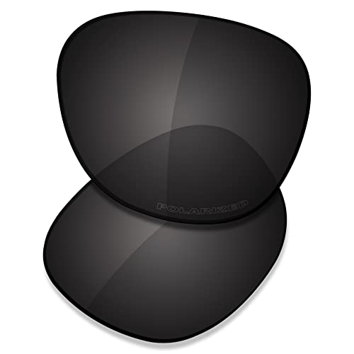 Saucer Premium Ersatzgläser für Oakley Stringer OO9315 Sonnenbrillen High Defense - Carbon Black Polarisiert von Saucer