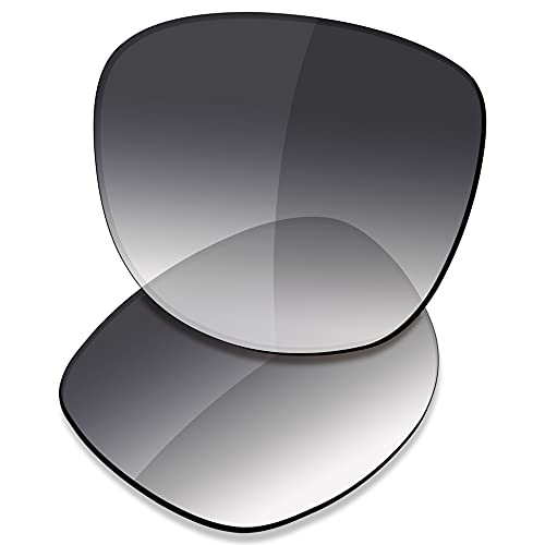 Saucer Premium Ersatzgläser für Oakley Trillbe X OO9340 Sonnenbrillen High Defense - Grey Gradient Tint Polarisiert von Saucer