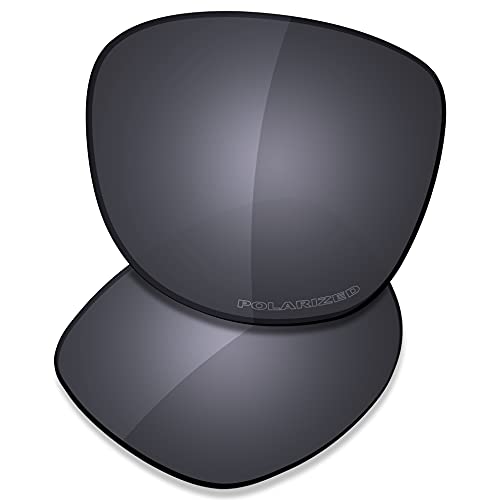 Saucer Premium Ersatzgläser für Oakley Trillbe X OO9340 Sonnenbrillen High Definition - Shield Black Polarisiert von Saucer
