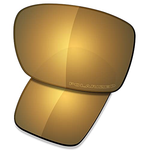 Saucer Premium Ersatzgläser für Oakley Turbine OO9263 Sonnenbrillen High Defense - Bronze Gold Polarisiert von Saucer