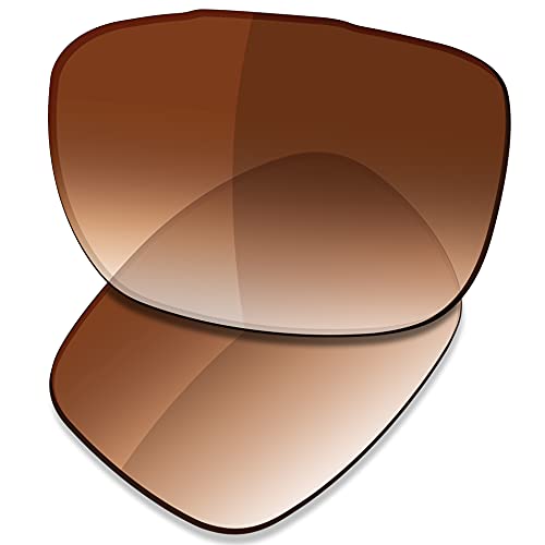 Saucer Premium Ersatzgläser für Oakley TwoFace OO9189 Sonnenbrillen High Defense - Brown Gradient Tint Polarisiert von Saucer