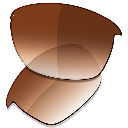 Saucer Premium Ersatzgläser für Oakley Unstoppable OO9191 Sonnenbrillen High Defense - Brown Gradient Tint Polarisiert von Saucer