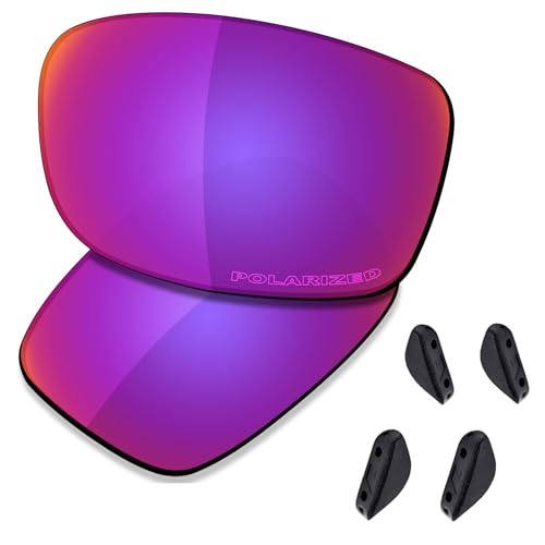 Saucer Premium Ersatzgläser und Nasenpads für Oakley Turbine XS OJ9003 Sonnenbrille, Mitternachtssonne, polarisiert, Einheitsgröße Saucer Premium Ersatzgläser und Nasenpads für Oakley Turbine XS OJ9003 Sonnenbrille, Mitternachtssonne, polarisiert, Einheitsgröße von Saucer