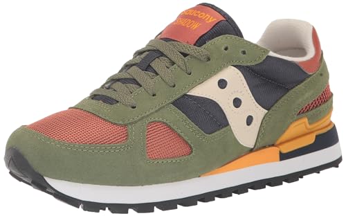 Herren Sneaker Shadow Original, 866 Green Navy, 46 EU von Saucony Originals