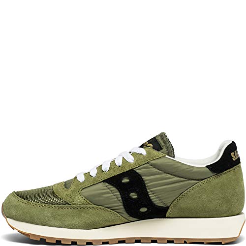 Saucony Jazz Original Vintage Herren Sportschuhe, Olive Black, 39 EU von Saucony