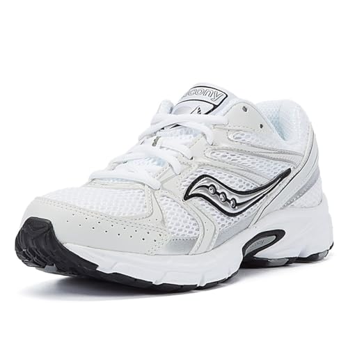 Saucony Ride Millenium S70812-5 Col. Bianco Argento Nero Bianco Argento Nero/42 1/2 von Saucony Originals