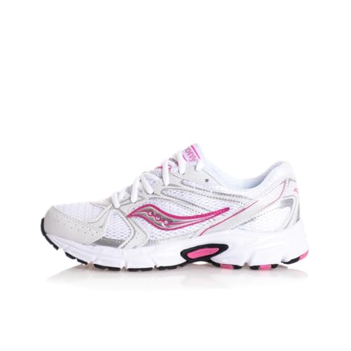 Saucony Ride Millenium S60812-1 Bianco Argento Fuxia Bianco Argento Fuxia/41 von Saucony Originals