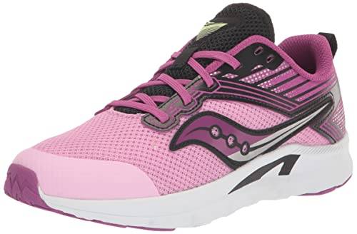 Saucony Axon Sneaker, Purple/Pink, 1.5 US Unisex Big Kid von Saucony