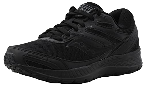 Saucony Damen Cohesion 13 Laufschuh, Schwarz, 40 EU Weit von Saucony