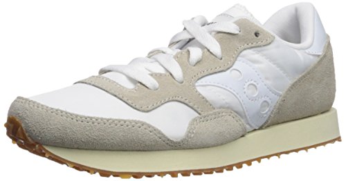 Saucony Damen DXN Trainer Vintage Gymnastikschuhe, Grau (Wht/Gum 24), 38.5 EU von Saucony