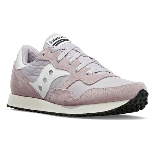 Saucony Damen DXN Vintage Sneaker, hellgrau, 35.5 EU Saucony Damen DXN Vintage Sneaker, hellgrau, 35.5 EU von Saucony