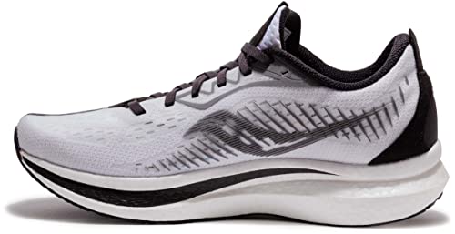 Saucony Damen Endorphin Speed 2 Laufschuh, Schwarz/Weiß, 38 EU von Saucony