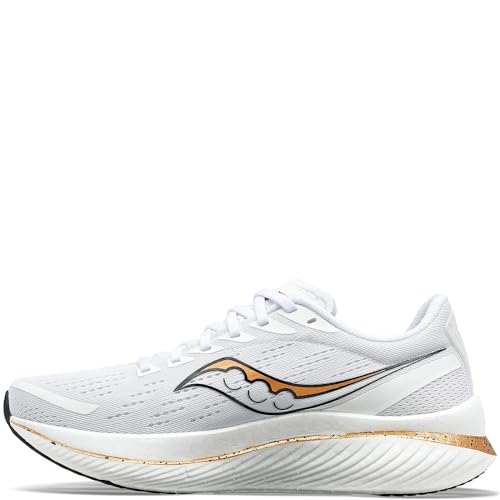 Saucony Damen Endorphin Speed 3, Weiß/Gold, 43 EU von Saucony