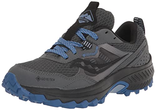 Saucony Women's Excursion TR16 Gore-Tex Trail Running Shoe, Shadow/Summit, 9.5 von Saucony