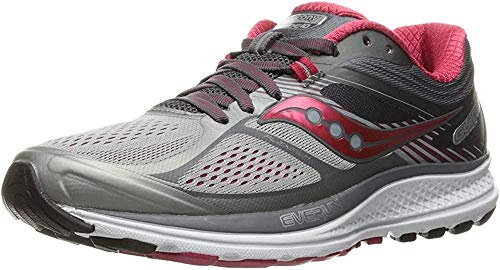 Saucony Damen Guide 10 Laufschuhe, Silber Silver Berry, 37.5 EU von Saucony