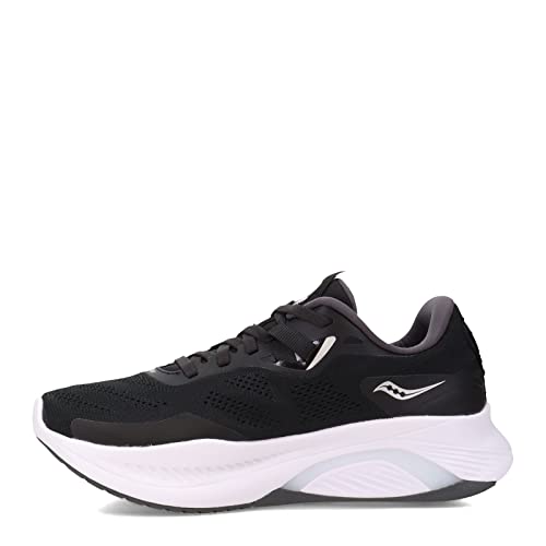 Saucony Damen Guide 15 Walking-Schuh, Black/White, 38.5 EU von Saucony