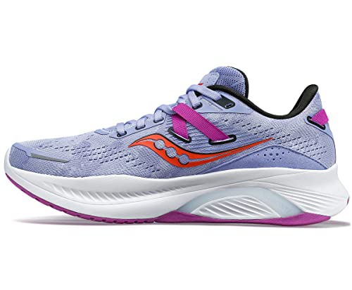 Saucony Damen Guide 16 Sneaker, Finesse Lilac, 39 EU Weit von Saucony