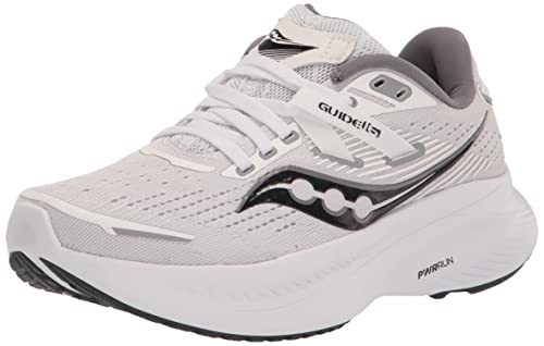 Saucony Guide 16 Damen-Sneaker, Weiß/Schwarz, 40 EU von Saucony