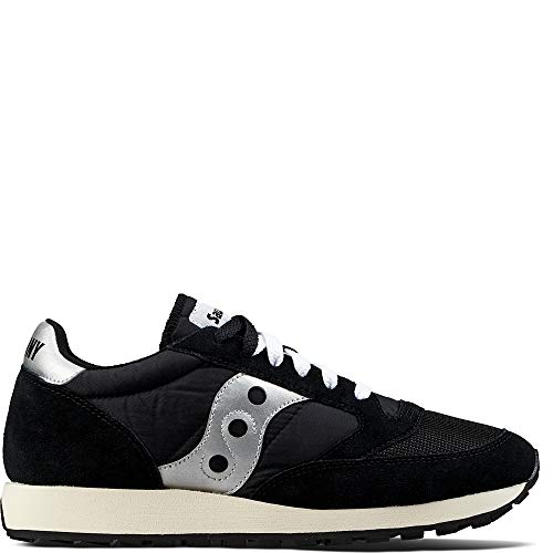 Saucony Jazz Original Vintage Herren Sportschuhe, Black White, 39 EU von Saucony