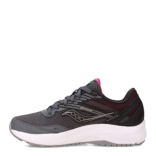 Saucony Damen Kohäsion 15 Laufschuh, Shadow/Razzle, 42 EU von Saucony