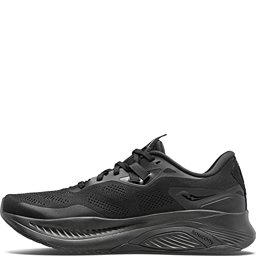 Saucony Damen Leitfaden 15 Laufschuh, Schwarz/Schwarz/Schwarz, 38.5 EU von Saucony