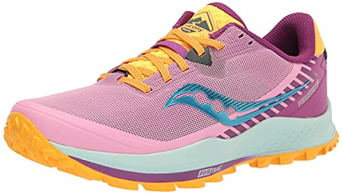 Saucony Damen Peregrine 11 Traillaufschuh, Future Pink, 41 EU von Saucony