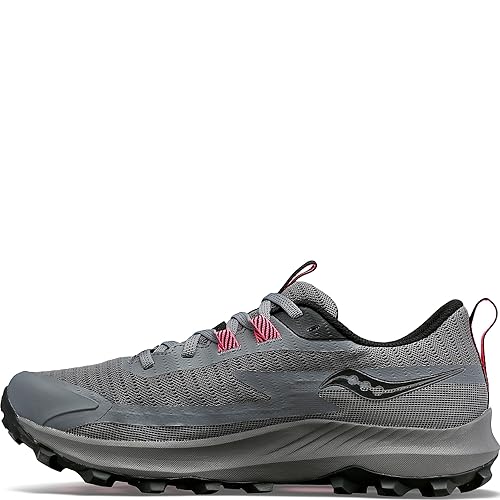 Saucony Damen Peregrine 13 GTX Traillaufschuh, Gravel/Black, 38.5 EU von Saucony