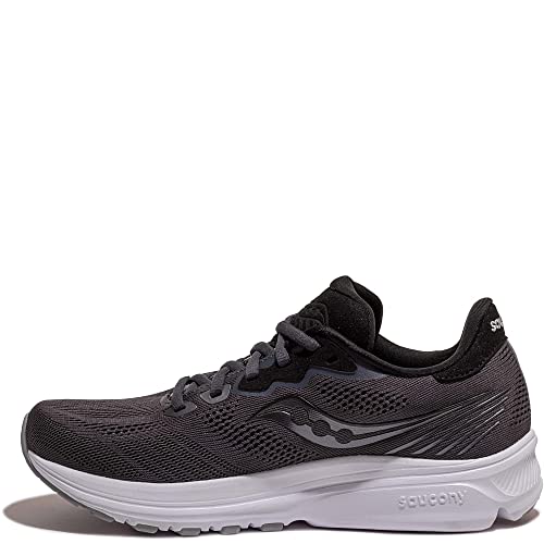 Saucony Damen Ride 14 Laufschuh, Charcoal Schwarz, 38 EU von Saucony