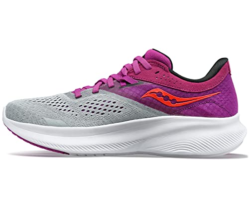 Saucony Damen Ride 16 Sneaker, Finesse Orchidee, 43 EU von Saucony