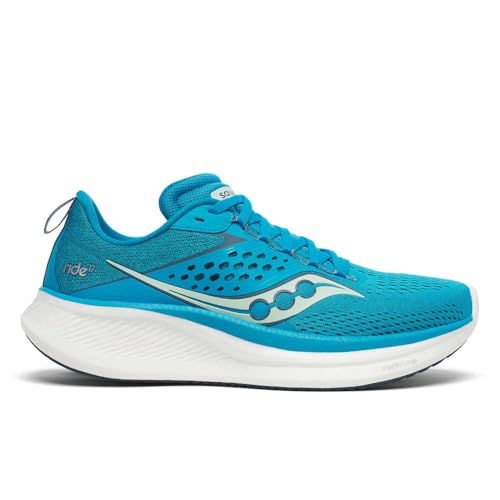 Saucony Damen Ride 17 Laufschuhe Neutralschuh Viziblue/Mirage - Blau 38,5 von Saucony
