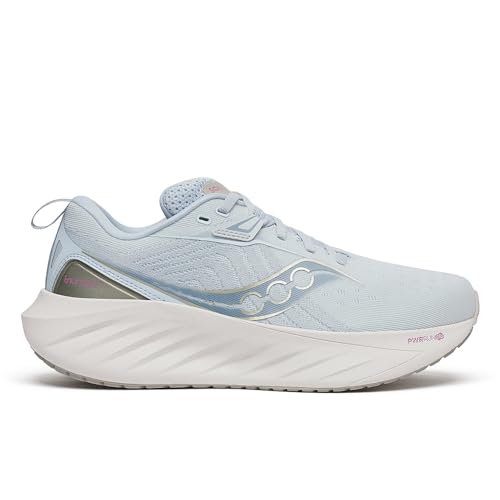 Saucony Women's Triumph 22 Sneaker, Vapor/Moon, 39 EU von Saucony
