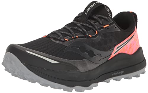 Saucony Damen Xodus Ultra 2 Sneaker, Schwarz/Viziornge, 42 EU von Saucony