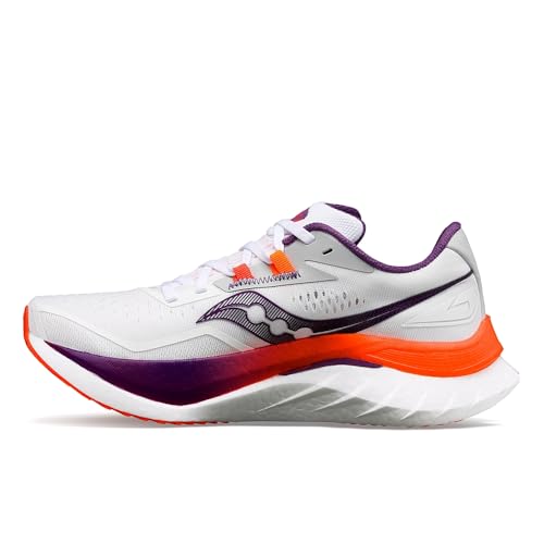 Saucony Endorphin Speed 4 Damen Sneaker, 129 White Violet, 41 EU von Saucony