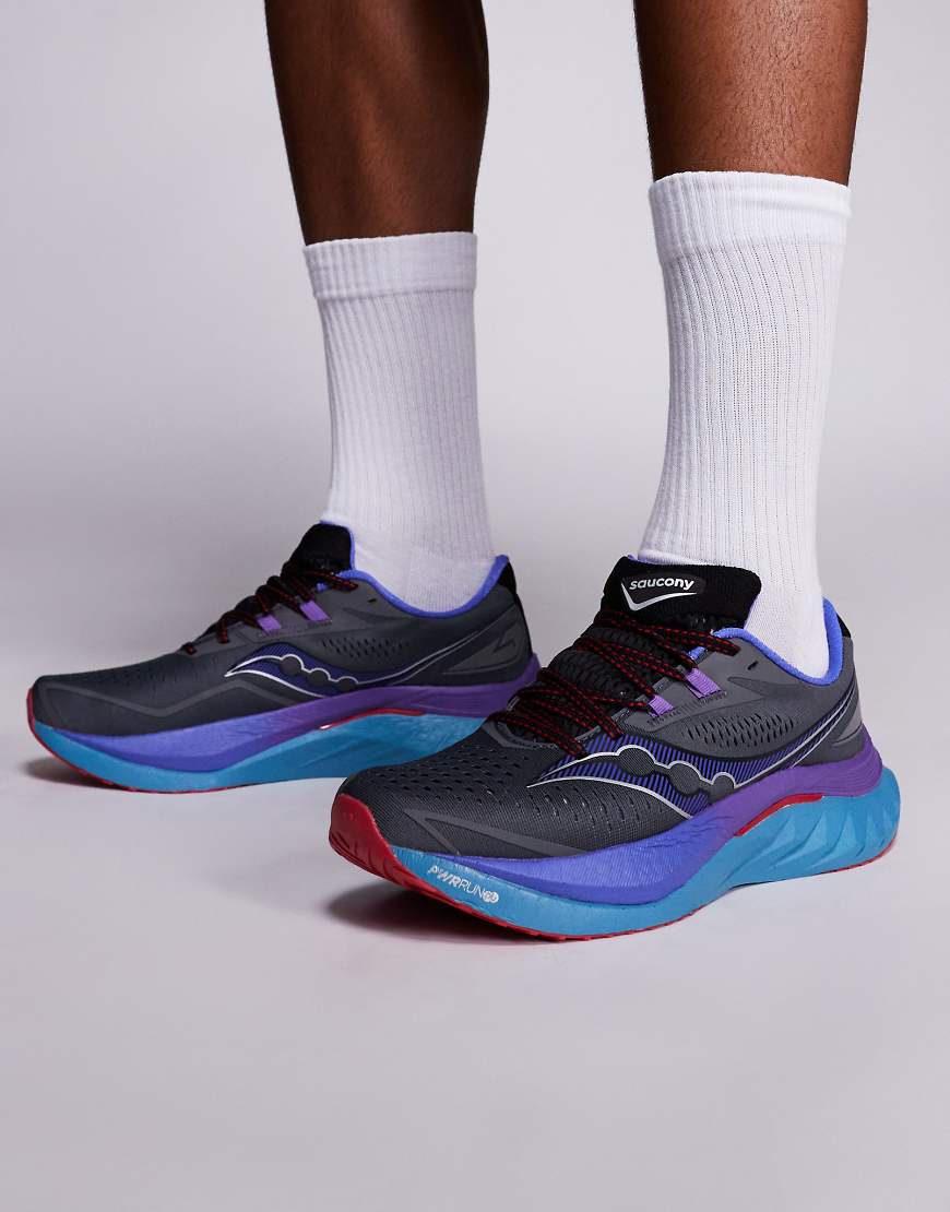 Saucony - Endorphin Speed 4 - Lauf-Sneaker in der Farbe Shadow-Bunt von Saucony