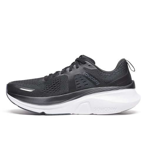 Saucony Guide 18 Damen-Sneaker, Schwarz/Weiß, 44 EU Saucony Guide 18 Damen-Sneaker, Schwarz/Weiß, 44 EU von Saucony