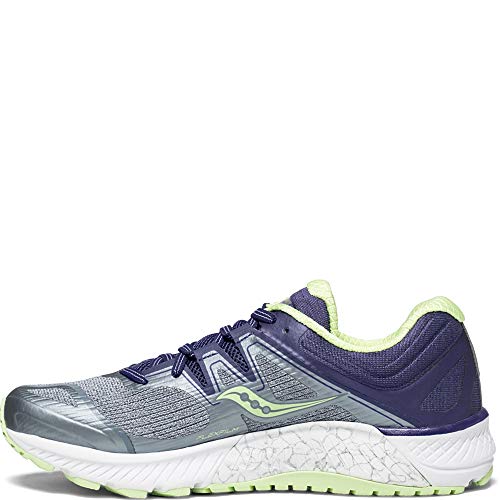 Saucony Guide Iso Running Women's Shoes Size 10, Color: Fog/Purple/Mint von Saucony