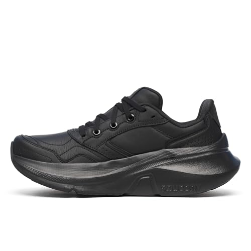 Saucony Guide Metro Le Sneaker für Herren, Schwarz/Schwarz/Schwarz, 12.5 X-Wide von Saucony