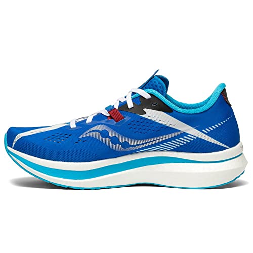 Saucony Herren Endorphin Pro 2 Sneaker, Royal/Weiß, 46.5 EU von Saucony