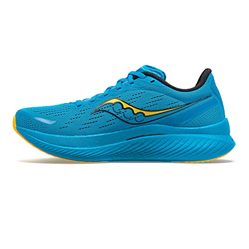 Saucony Endorphin Speed 3 Plattform für Herren, Ozean Vizi Gold, 48 EU von Saucony